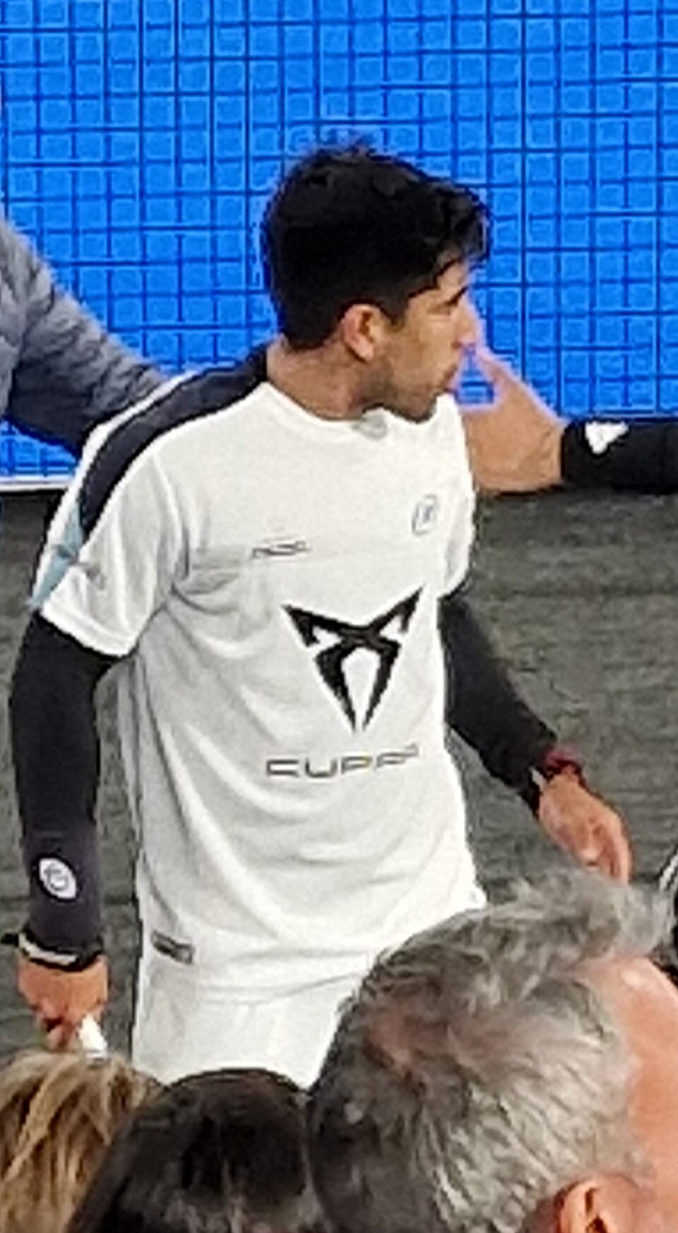Federico Chingotto padel action